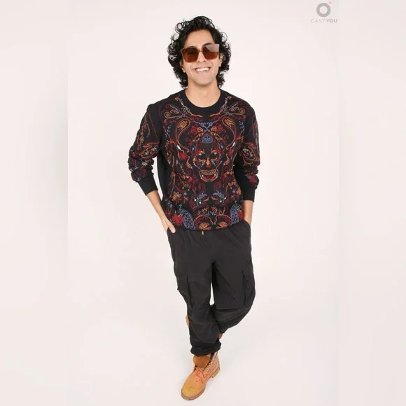 NWT Men’s Alexander McQueen Victorian Emb Skull Embroidered Crewneck Sweater - Picture 14 of 14